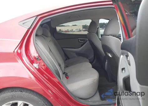 2016 Hyundai Elantra Se from USA, damaged, VIN 5NPDH4AE1GH735109